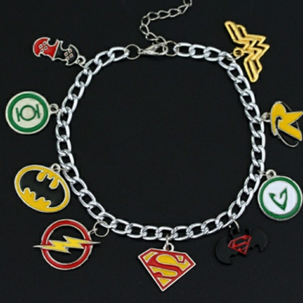 Superhero Charm Bracelet